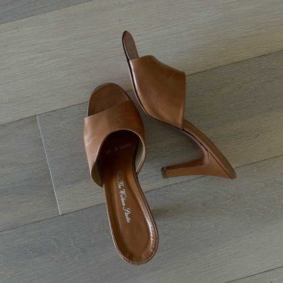 Tan open sandal heels - Picture 1 of 4